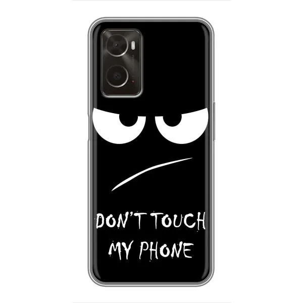 Чохол з принтом «Dont Touch» для OPPO A96