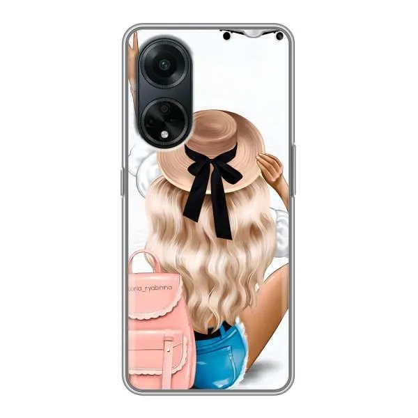 Чехол с принтом «Путешествие» для OPPO A98