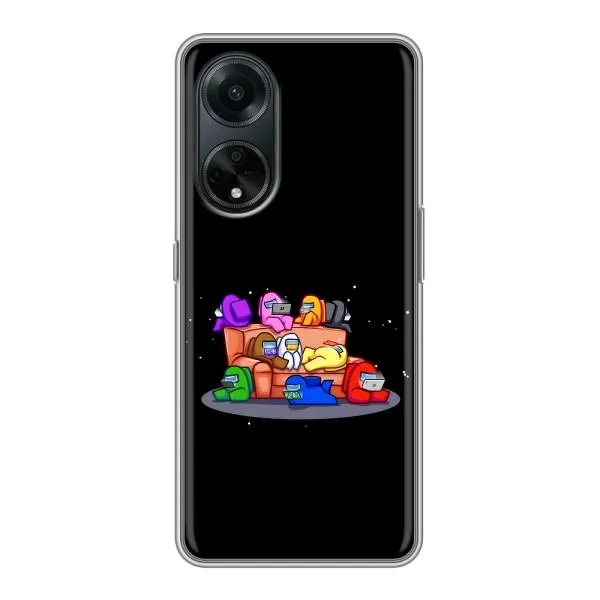 Чехол с принтом «Амонг-ас» для OPPO A98 Чехол с принтом «Амонг-ас» для OPPO A98