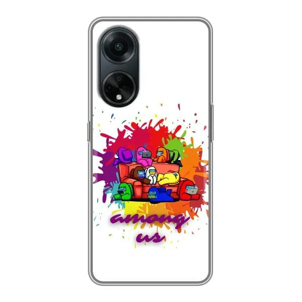 Чехол с принтом «Яркий АмонгАс» для OPPO A98 Чехол с принтом «Яркий АмонгАс» для OPPO A98