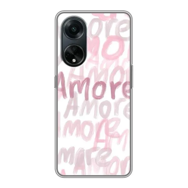 Чехол с принтом «Аморе любовь» для OPPO A98