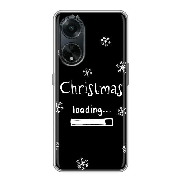 Чехол с принтом «Christmas loading» для OPPO A98