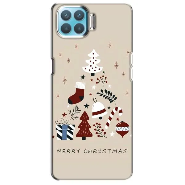 Чехол с принтом «Merry Christmas» для OPPO F17 Pro Чехол с принтом «Merry Christmas» для OPPO F17 Pro