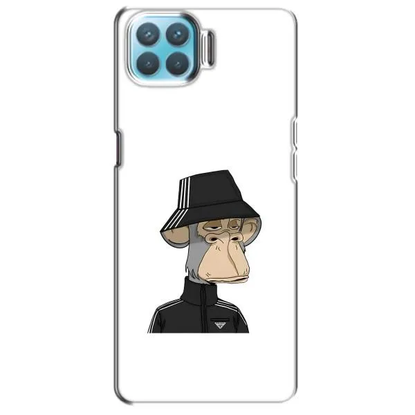 Чехол с принтом «обезьяна NFT Adidas» для OPPO F17