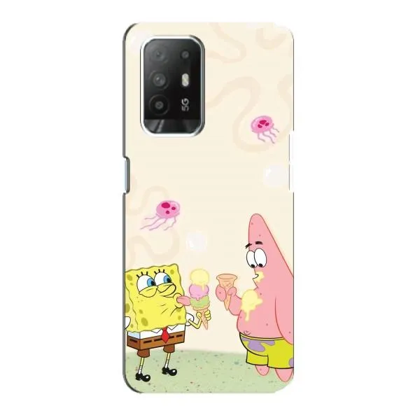 Чехол с принтом «Патрик и Боб» для OPPO F19 Pro Plus 5G Чехол с принтом «Патрик и Боб» для OPPO F19 Pro Plus 5G