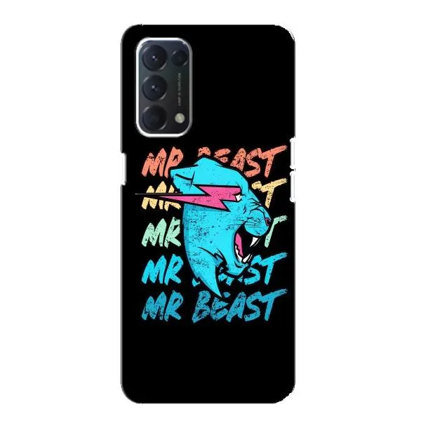 Чехол с принтом «logo Mr beast» для OPPO F19 Чехол с принтом «logo Mr beast» для OPPO F19