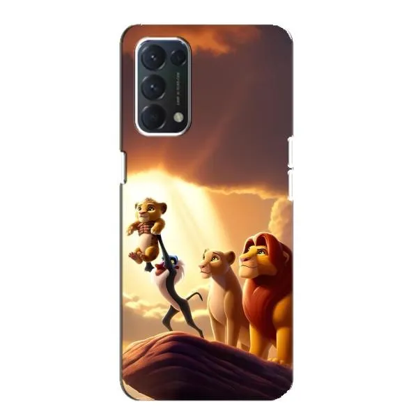 Чехол с принтом «Симба на презентации» для OPPO F19 Чехол с принтом «Симба на презентации» для OPPO F19