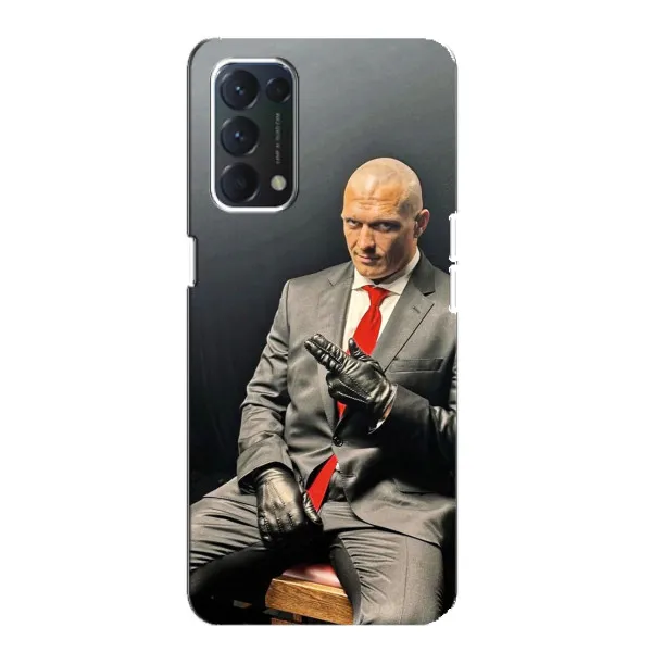 Чехол с принтом «Усик Hitman» для OPPO F19