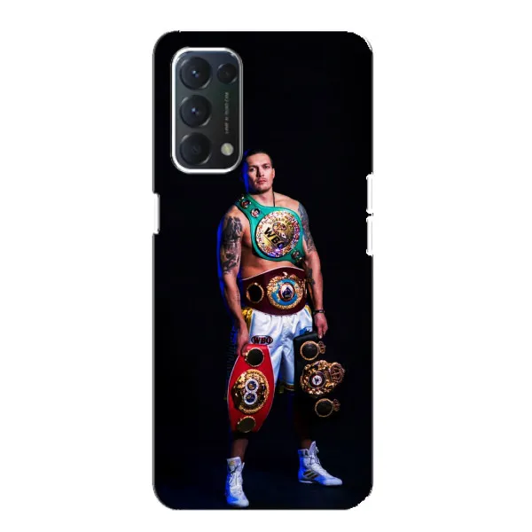 Чехол с принтом «Усик с поясами» для OPPO F19