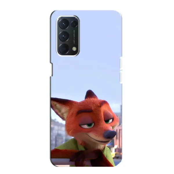 Чехол с принтом «Лис Ник» для OPPO F19