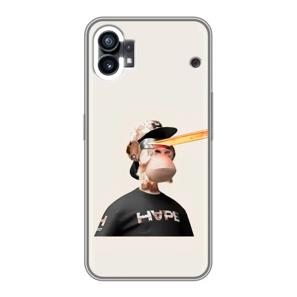 Чохол з принтом «мавпа NFT в окулярах» для OPPO F31 Чохол з принтом «мавпа NFT в окулярах» для OPPO F31