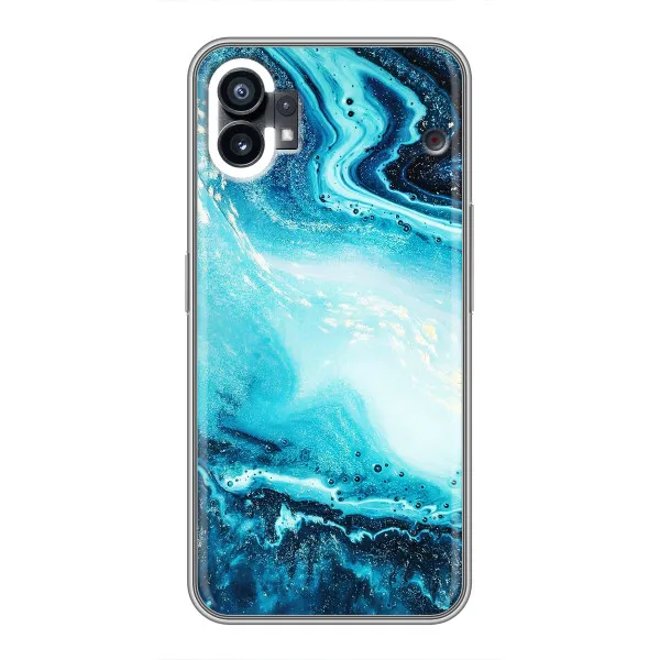 Чохол з принтом «Блакитний мрамор» для OPPO F31 Чохол з принтом «Блакитний мрамор» для OPPO F31