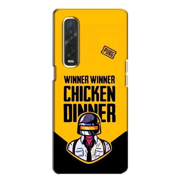 Чехол с принтом «Pubg шлем» для OPPO Find X2