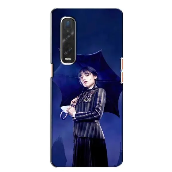 Чехол с принтом «Венсдей» для OPPO Find X2 Чехол с принтом «Венсдей» для OPPO Find X2