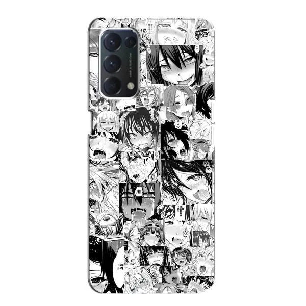 Чехол с принтом «Ahegao manga» для OPPO Find X3 Lite
