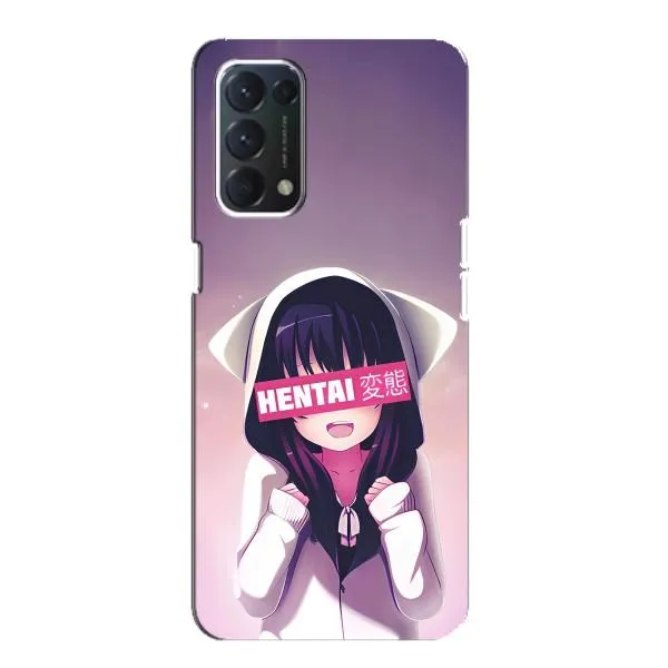 Чехол с принтом «Hentai chan» для OPPO Find X3 Lite