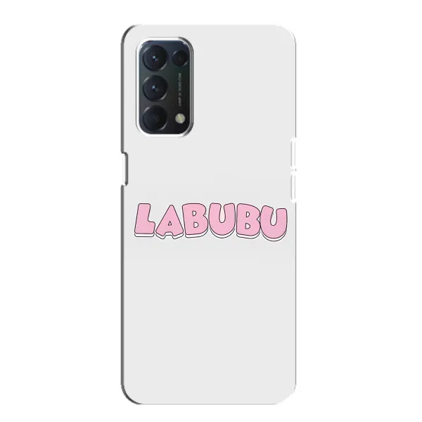 Чехол с принтом «Лого Лабубу» для OPPO Find X3 Lite