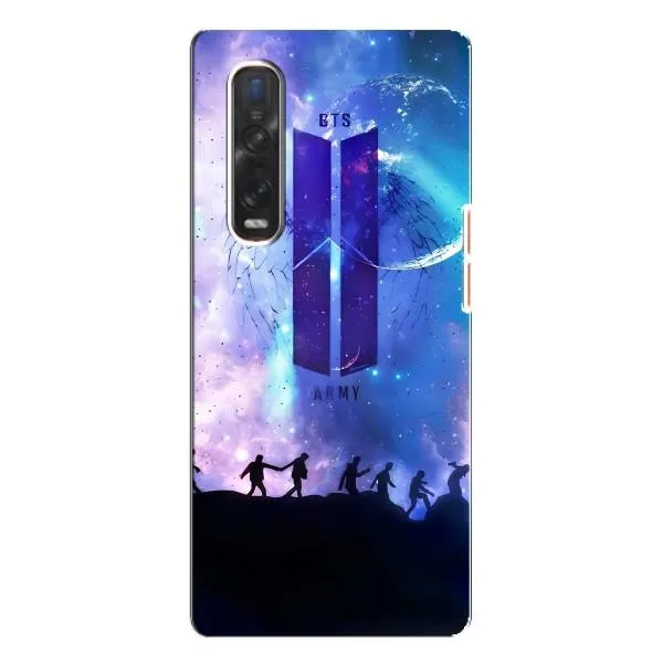 Чехол с принтом «Army BTS» для OPPO Find X3 Pro Чехол с принтом «Army BTS» для OPPO Find X3 Pro