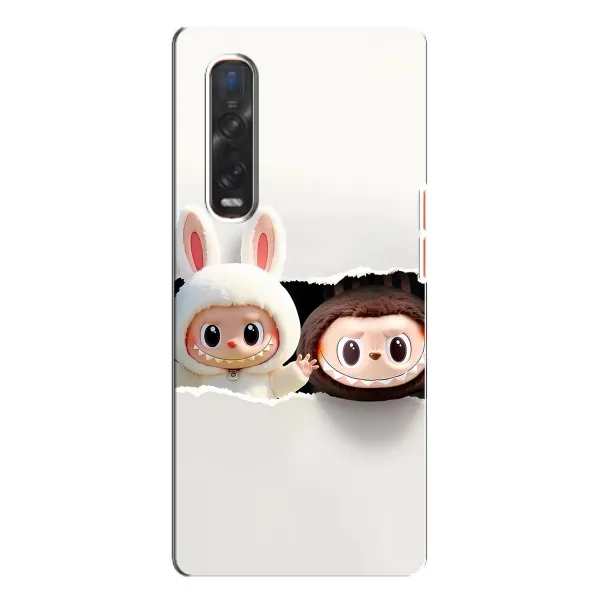 Чехол с принтом «Лабубу» для OPPO Find X3 Pro Чехол с принтом «Лабубу» для OPPO Find X3 Pro