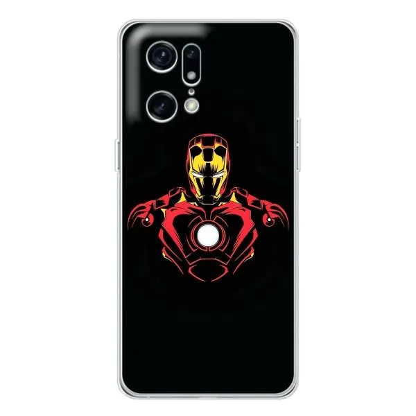 Чехол с принтом «Человек железный» для OPPO Find X5 Pro Чехол с принтом «Человек железный» для OPPO Find X5 Pro