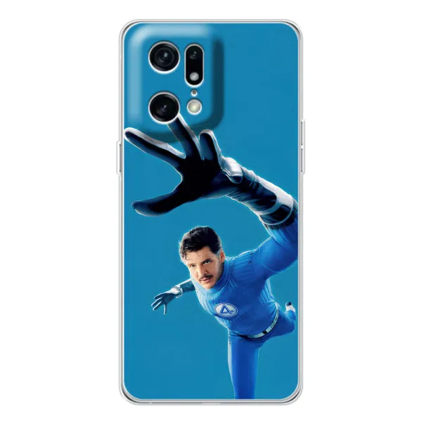 Чехол с принтом «Мистер Фантастик супергерой» для OPPO Find X5 Pro Чехол с принтом «Мистер Фантастик супергерой» для OPPO Find X5 Pro