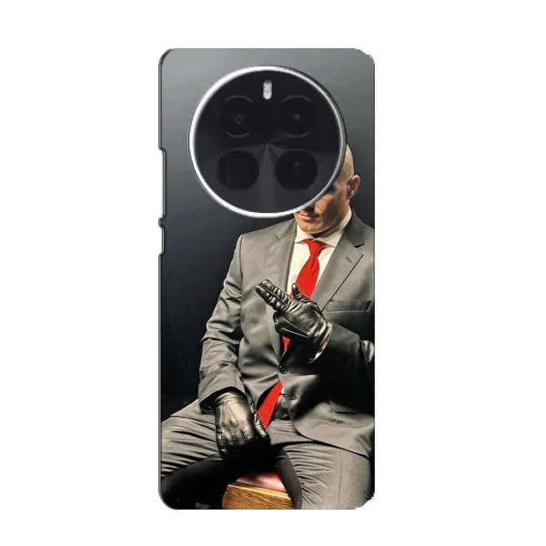 Чехол с принтом «Усик Hitman» для OPPO Find X8 Pro