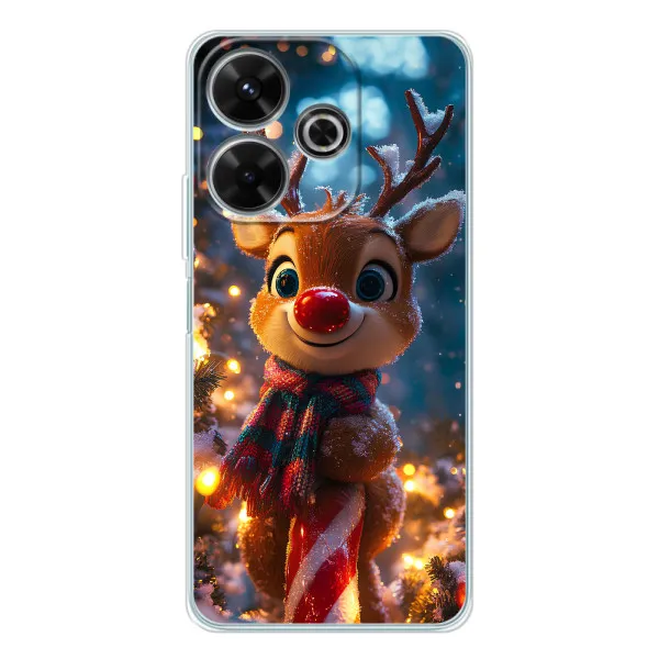 Чехол с принтом «Олень с шарфом» для OPPO K13 Turbo