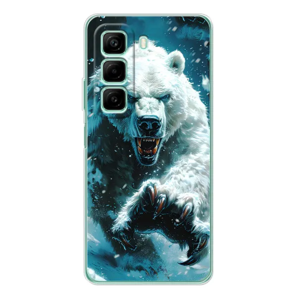 Чехол с принтом «Полярный медведь» для OPPO K13x 5G