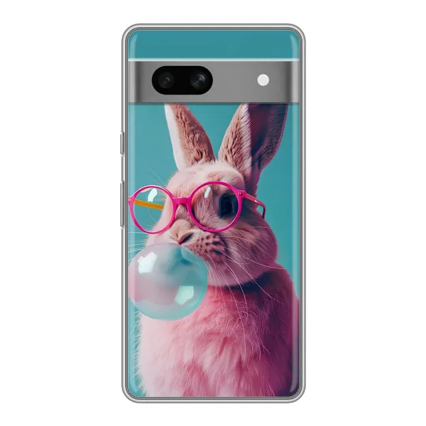Чохол з принтом «Кролик в окулярах» для OPPO K15s Чохол з принтом «Кролик в окулярах» для OPPO K15s