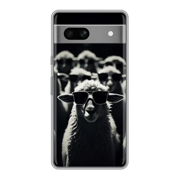 Чохол з принтом «Овечка в окулярах» для OPPO K15s Чохол з принтом «Овечка в окулярах» для OPPO K15s