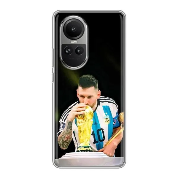 Чехол с принтом «Кубок Месси» для OPPO Reno 10 Pro