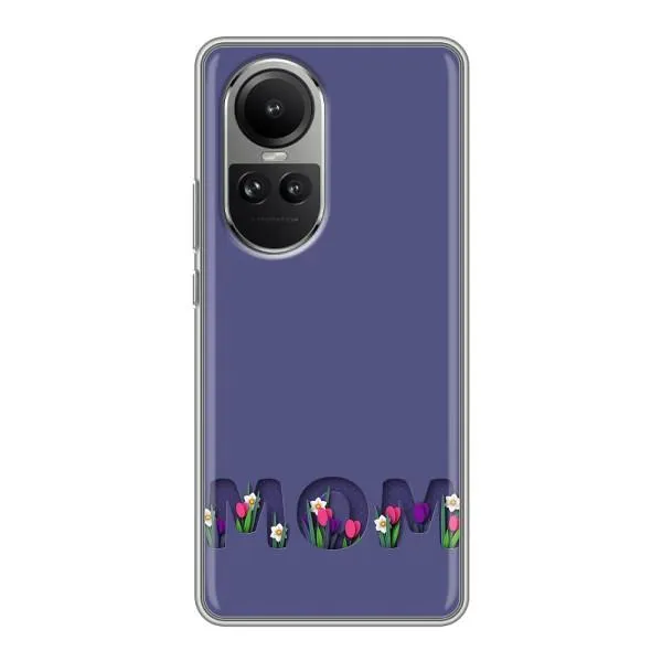 Чехол с принтом «Мама в цветах» для OPPO Reno 10 Pro Чехол с принтом «Мама в цветах» для OPPO Reno 10 Pro