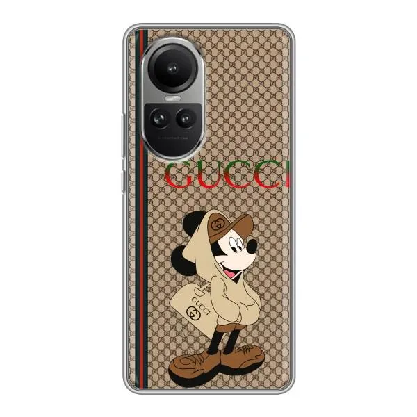 Чехол с принтом «Mickey GUCCI» для OPPO Reno 10 Чехол с принтом «Mickey GUCCI» для OPPO Reno 10