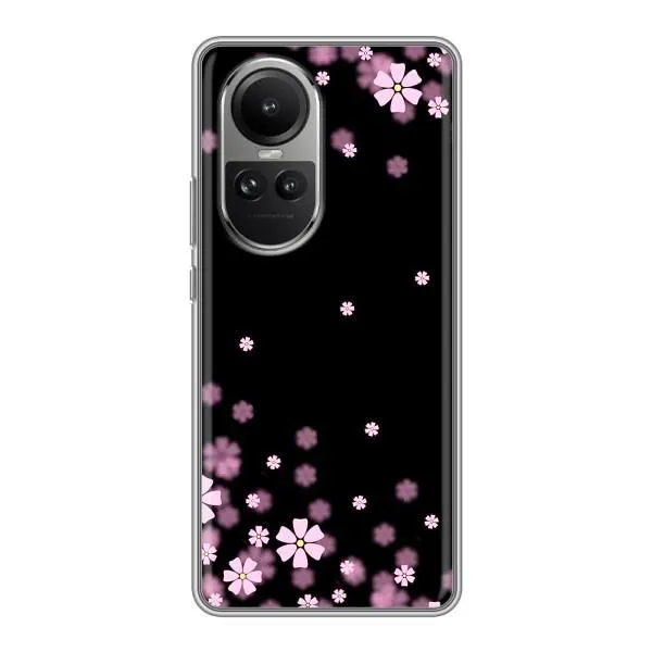 Чехол с принтом «Цветочки маленькие» для OPPO Reno 10