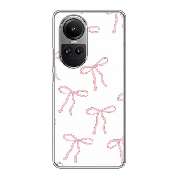 Чехол с принтом «Розовые бантики» для OPPO Reno 10 Чехол с принтом «Розовые бантики» для OPPO Reno 10