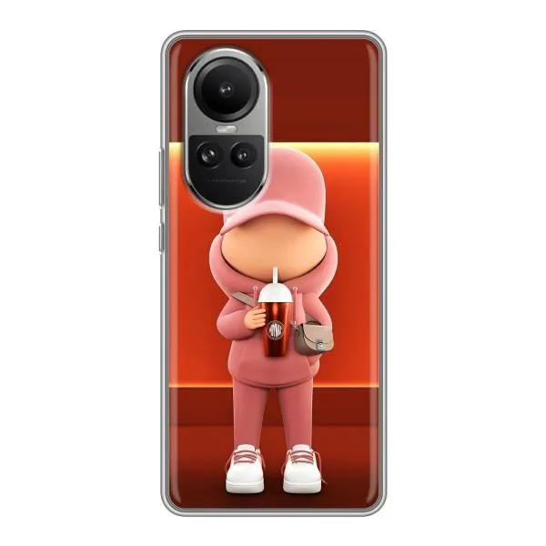 Чехол с принтом «С Кофе» для OPPO Reno 10