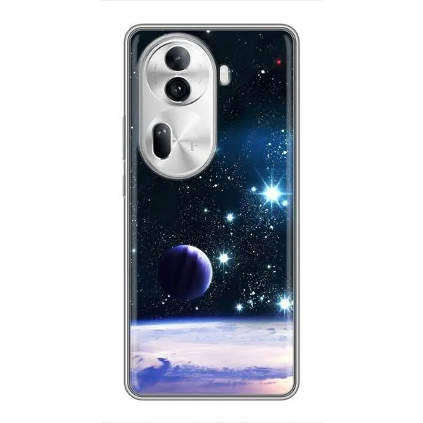 Чехол с принтом «Космический вид» для OPPO Reno 11 Pro 5G