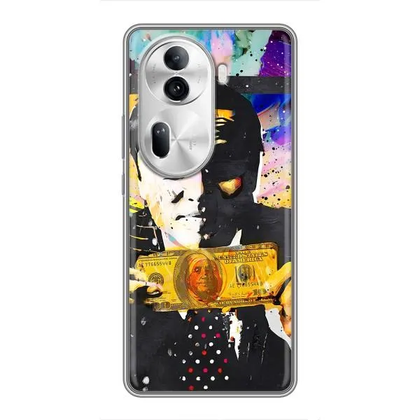 Чехол с принтом «Волк с Уолл-стрит» для OPPO Reno 11 Pro 5G Чехол с принтом «Волк с Уолл-стрит» для OPPO Reno 11 Pro 5G