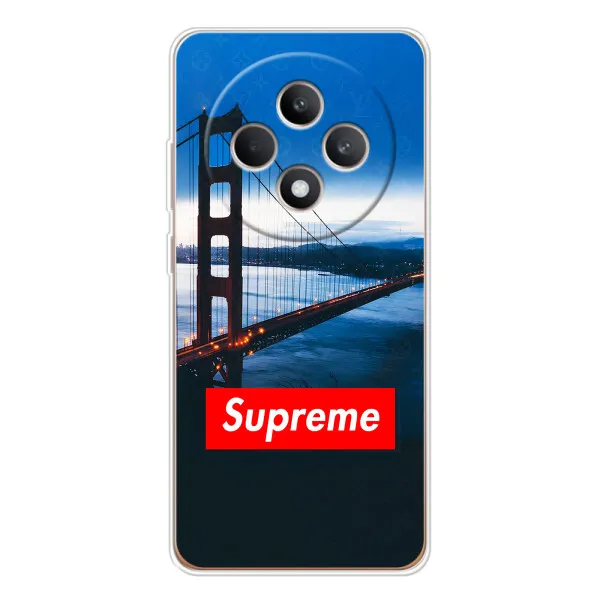 Чехол с принтом «Стиль Supreme» для OPPO Reno 12 F Чехол с принтом «Стиль Supreme» для OPPO Reno 12 F