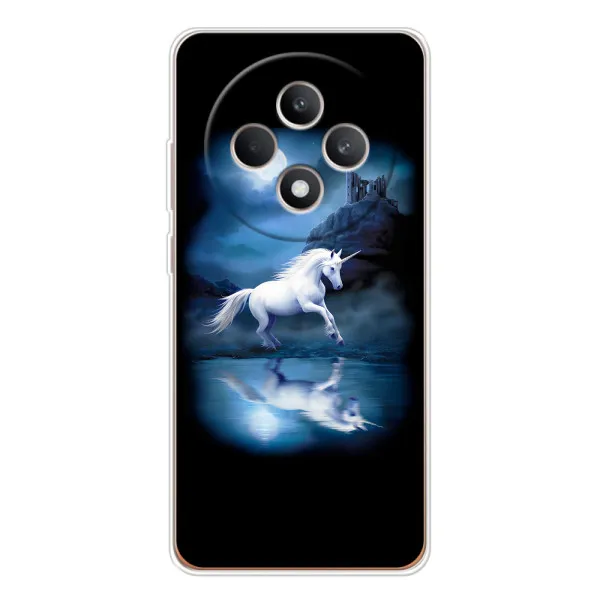 Чехол с принтом «Единорог» для OPPO Reno 12 F Чехол с принтом «Единорог» для OPPO Reno 12 F