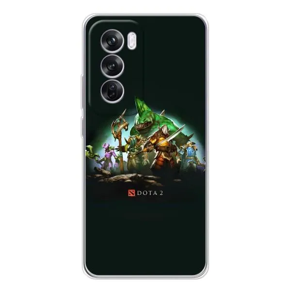 Чехол с принтом «DOTA 2» для OPPO Reno 12 Pro