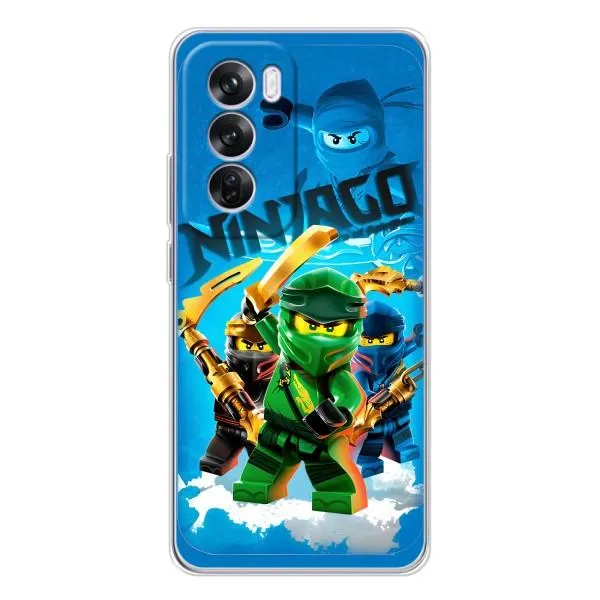 Чехол с принтом «Ninjago» для OPPO Reno 12 Pro