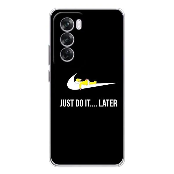 Чехол с принтом «Гомер Later» для OPPO Reno 12 Pro