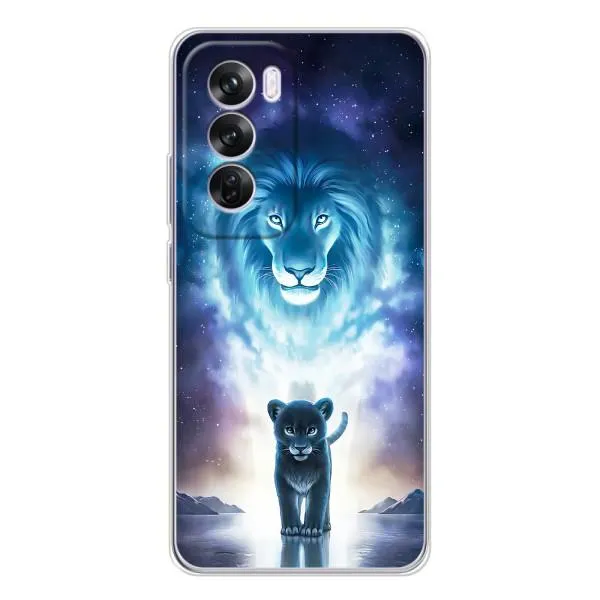 Чехол с принтом «Маленький лев» для OPPO Reno 12 Pro Чехол с принтом «Маленький лев» для OPPO Reno 12 Pro
