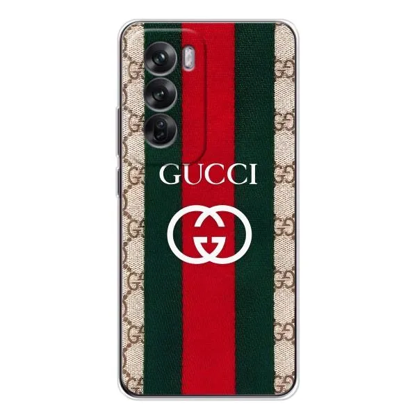 Чехол с принтом «Gucci дизайн» для OPPO Reno 12