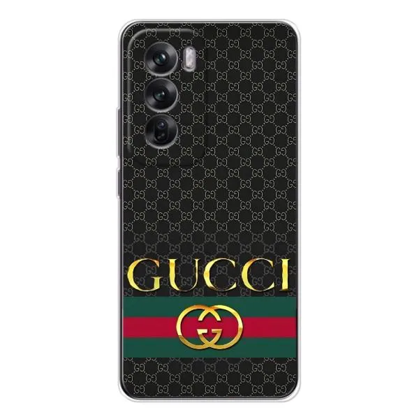 Чехол с принтом «Gucci оригинал» для OPPO Reno 12