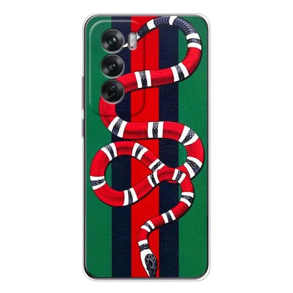 Чехол с принтом «Gucci змия» для OPPO Reno 12