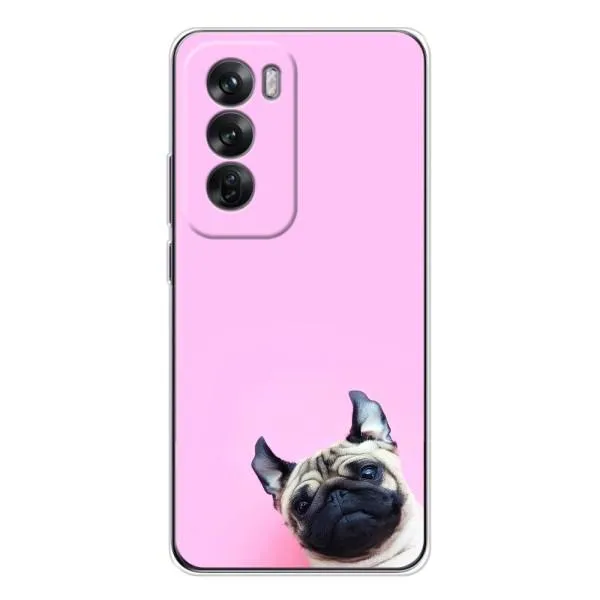 Чехол с принтом «Смешная собака» для OPPO Reno 12 Чехол с принтом «Смешная собака» для OPPO Reno 12