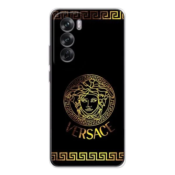Чехол с принтом «Logo Versace» для OPPO Reno 12 Чехол с принтом «Logo Versace» для OPPO Reno 12