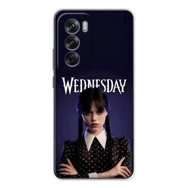 Чохол з принтом «Wednesday» для OPPO Reno 12 Чохол з принтом «Wednesday» для OPPO Reno 12